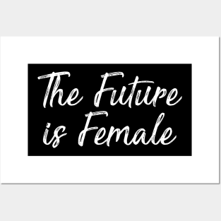 The Future is Female Women's Humor Letter Print Women Funny Graphic Posters and Art